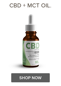 Shop CBD Oil Drops with MCT Oil