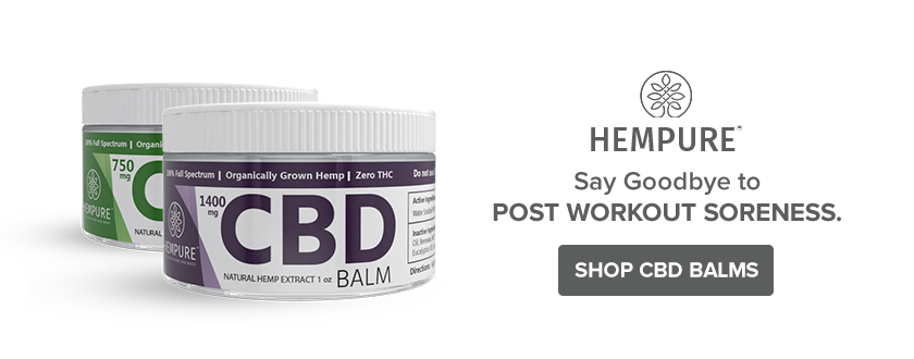 Shop CBD Balm zero THC