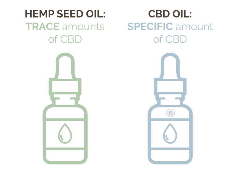 Difference between hemp seed oil and CBD oil