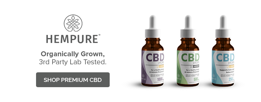 Shop Organically Grown CBD Drops