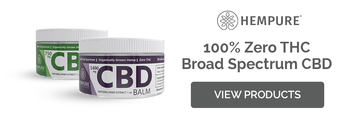 Shop CBD Balm 100% Zero THC