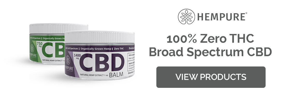 Shop CBD Balm zero THC